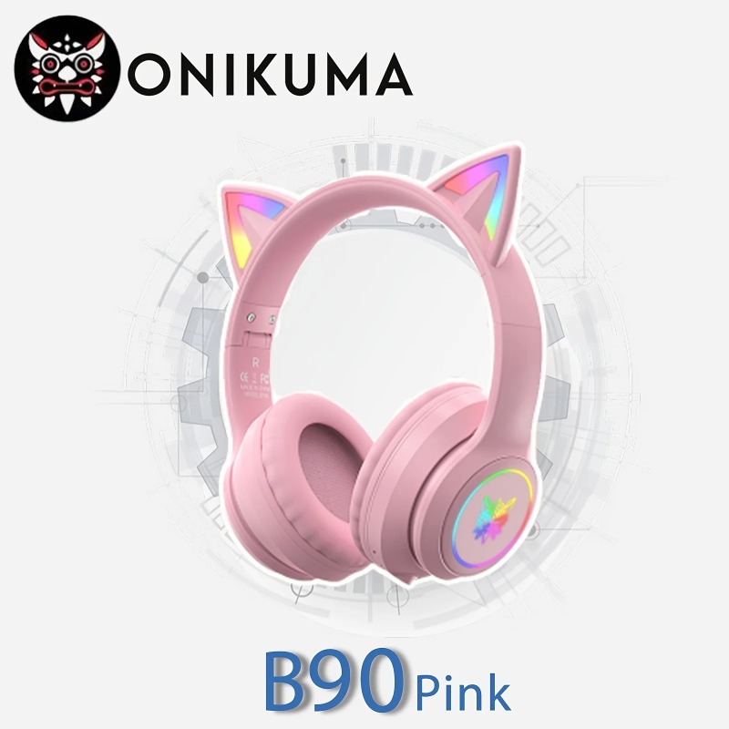 Onikuma B90 Pembe Kedi Kulaklı - Wired Earphone Mic incelemesi ve fiyatı