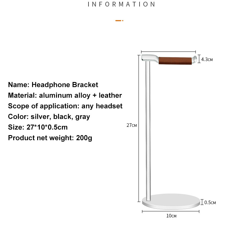 Kavisli Alüminyum Kulaklık Sta - Headphone Stand Desk incelemesi ve fiyatı