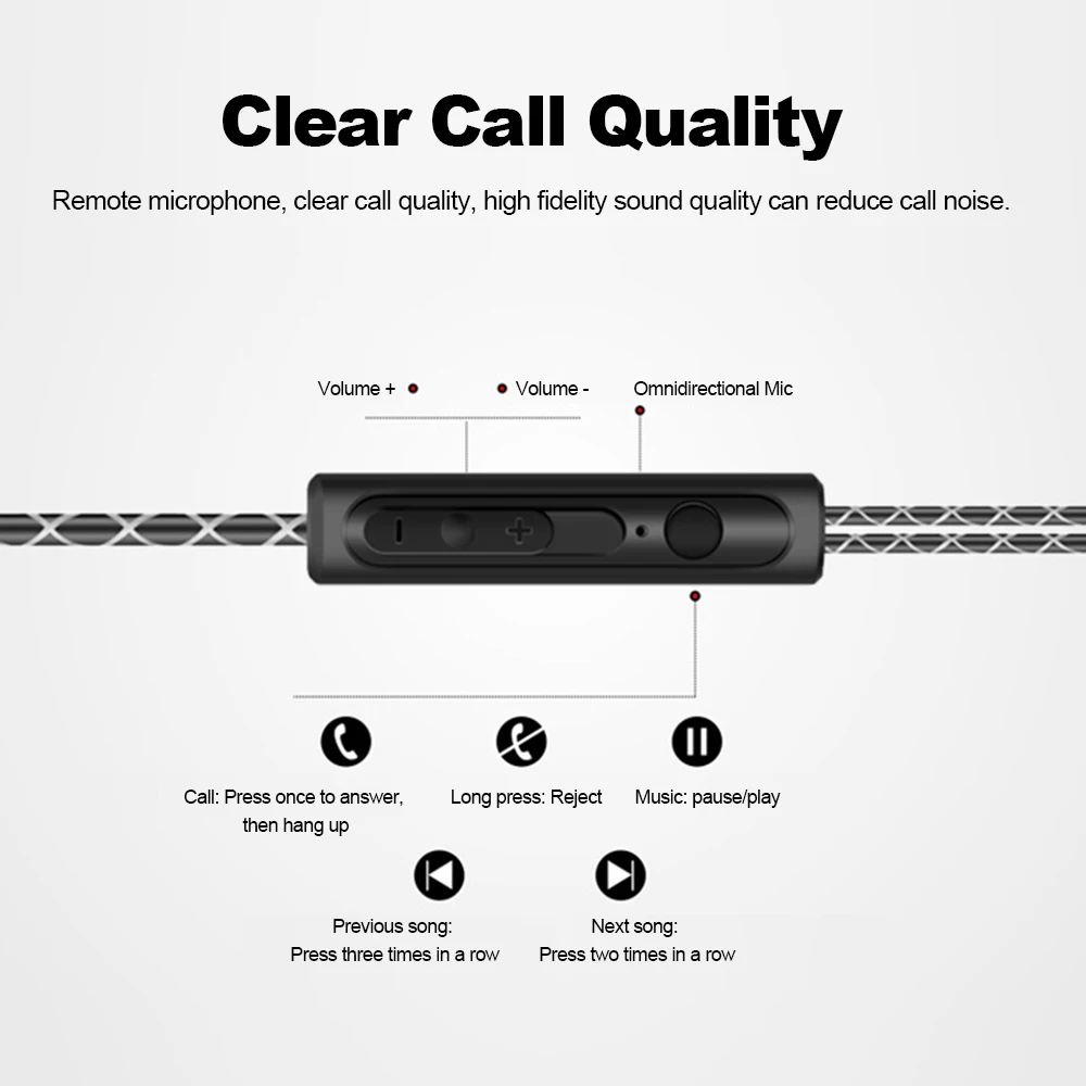 S760 kablolu kulak içi su geçi - Wired Earphone Mic incelemesi ve fiyatı
