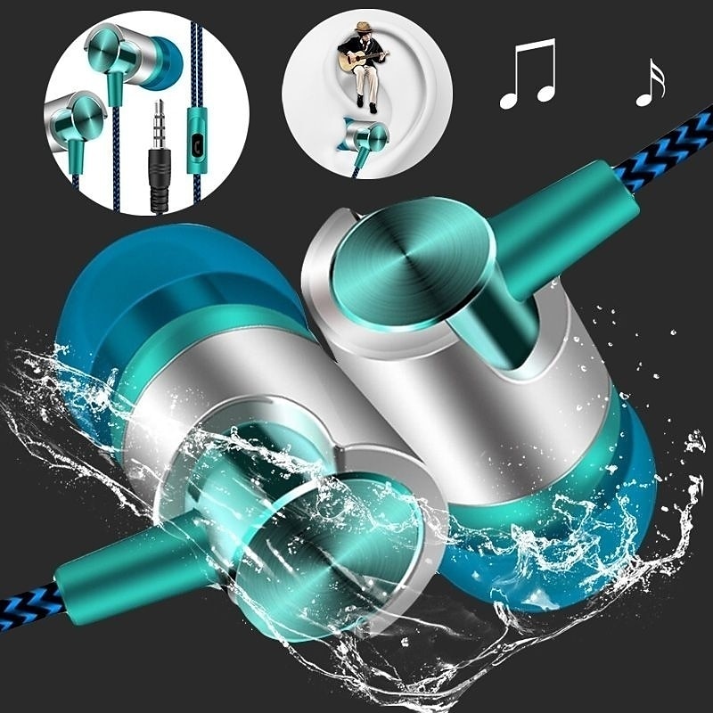 9D Stereo kablolu kulaklıklar  - Wired Earphone Mic incelemesi ve fiyatı